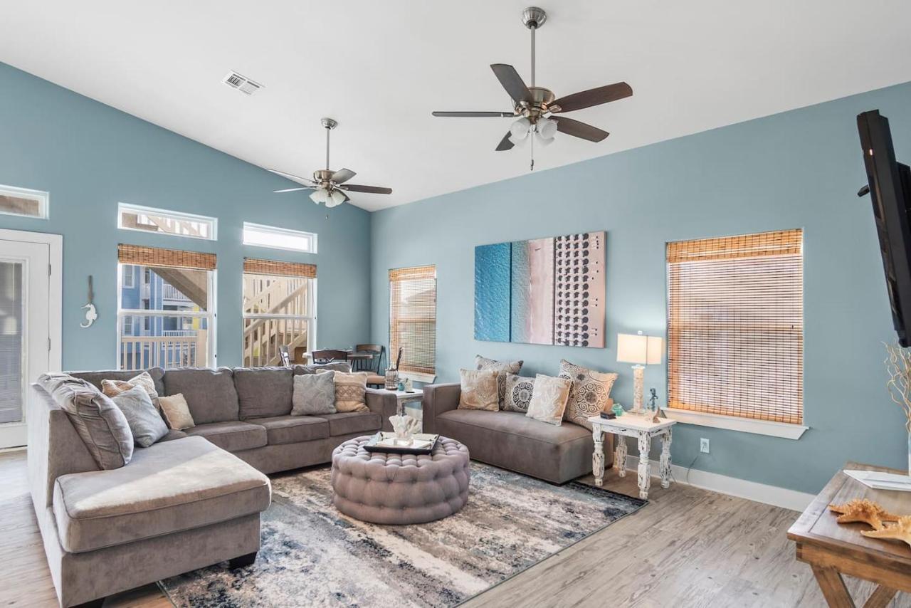 New 5 Bdrm W/Pool, Observation Deck Walk To Beach! Port Aransas Exteriör bild