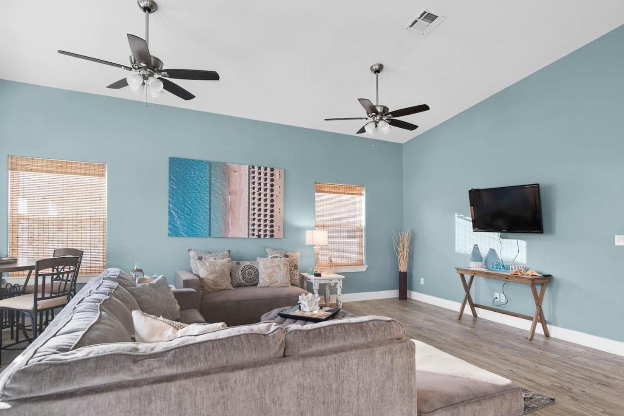 New 5 Bdrm W/Pool, Observation Deck Walk To Beach! Port Aransas Exteriör bild