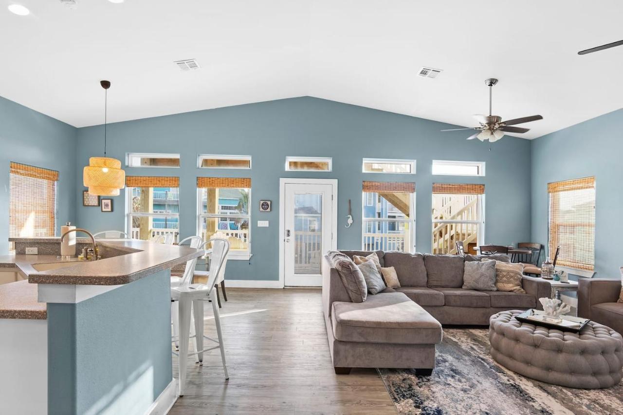 New 5 Bdrm W/Pool, Observation Deck Walk To Beach! Port Aransas Exteriör bild